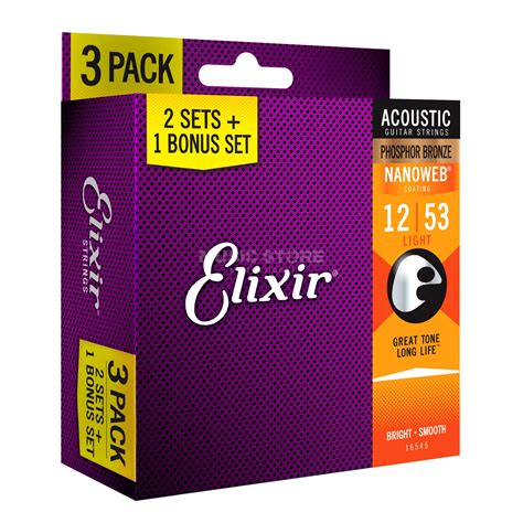 elixir 12 53 phosphor bronze.